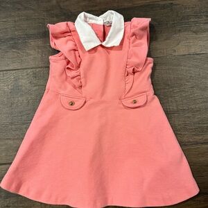 Jamie and Jack Pink Ruffled Dress